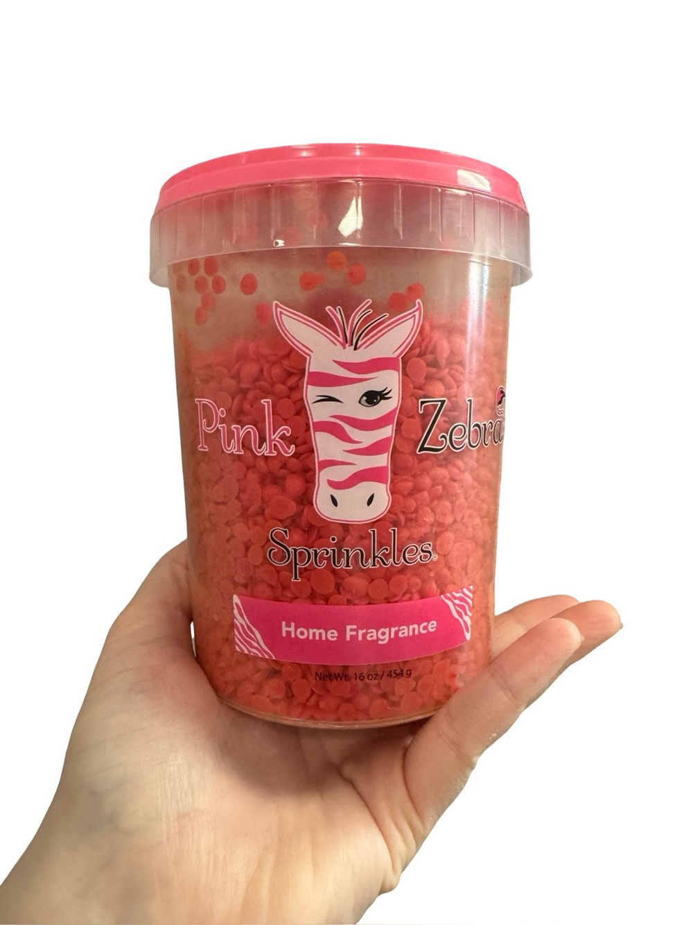 1629 / Pink Zebra Fresh Sweet Strawberry Home Fragrance Sprinkles 16 Oz
